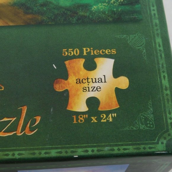 Legend Of Zelda 550 Piece Puzzle Links Ride Nintendo USAopoly Assembled Complete - Picture 5 of 9